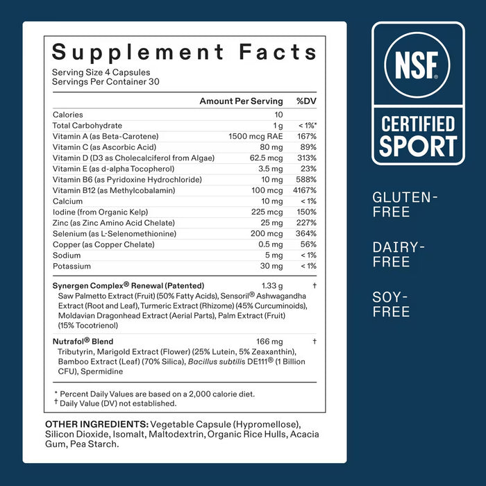 Nutrafol Men 50+ Hair Growth Nutraceutical