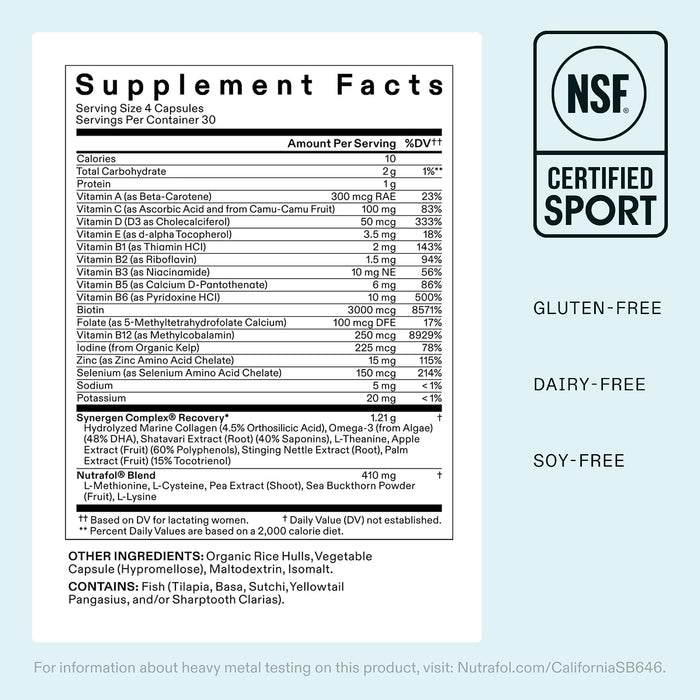 Nutrafol Postpartum Hair Growth Nutraceutical Supplement