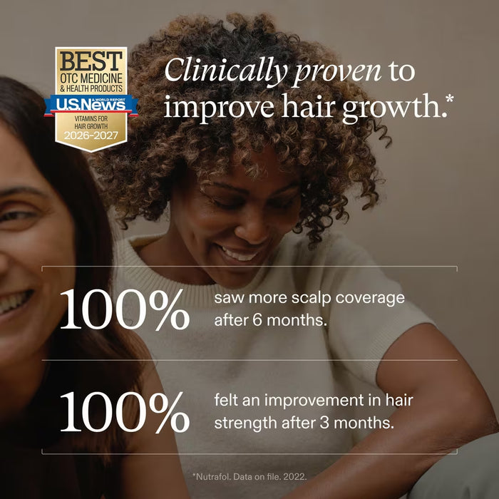 Nutrafol Women’s Vegan Hair Growth Nutraceutical Supplement