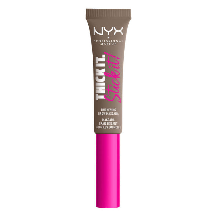 Nyx Professional Makeup Thick It Stick It Brow Gel Mascara جل الحواجب النباتي الملون من نيكس
