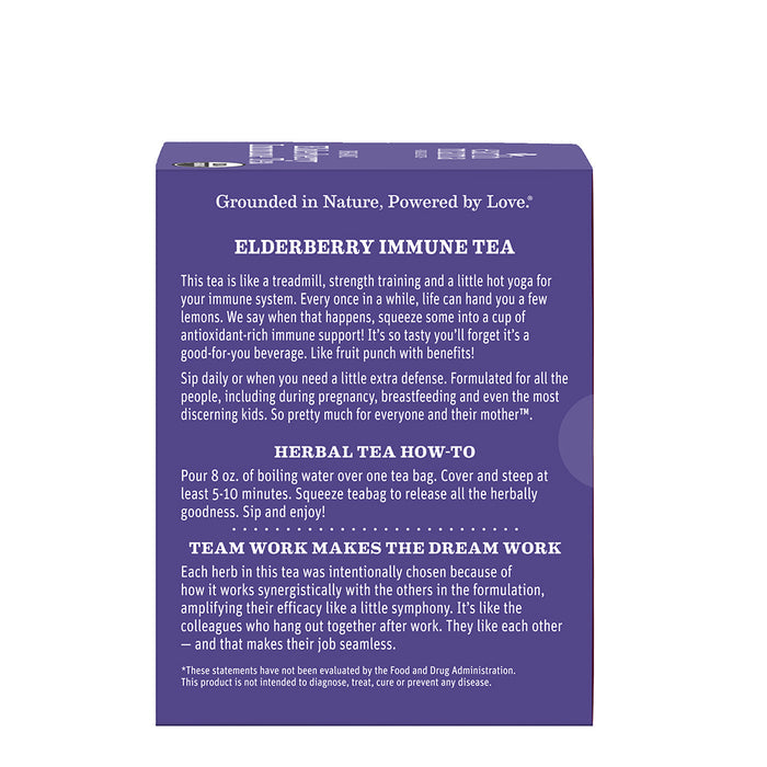 Organic Elderberry Immune Tea