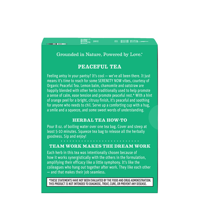 Organic Peaceful Tea