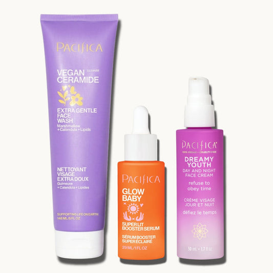 Pacifica Starter Glow Bundle: Beginner Skincare Routine - Pacifica
