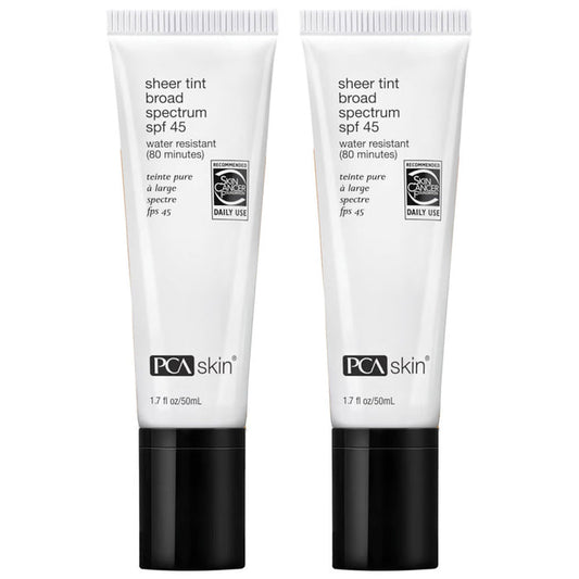 PCA Skin Sheer Tint SPF Duo ($112 Value)