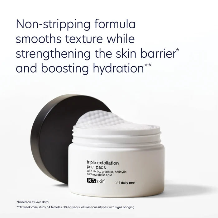 PCA Skin Triple Exfoliation Peel Pads