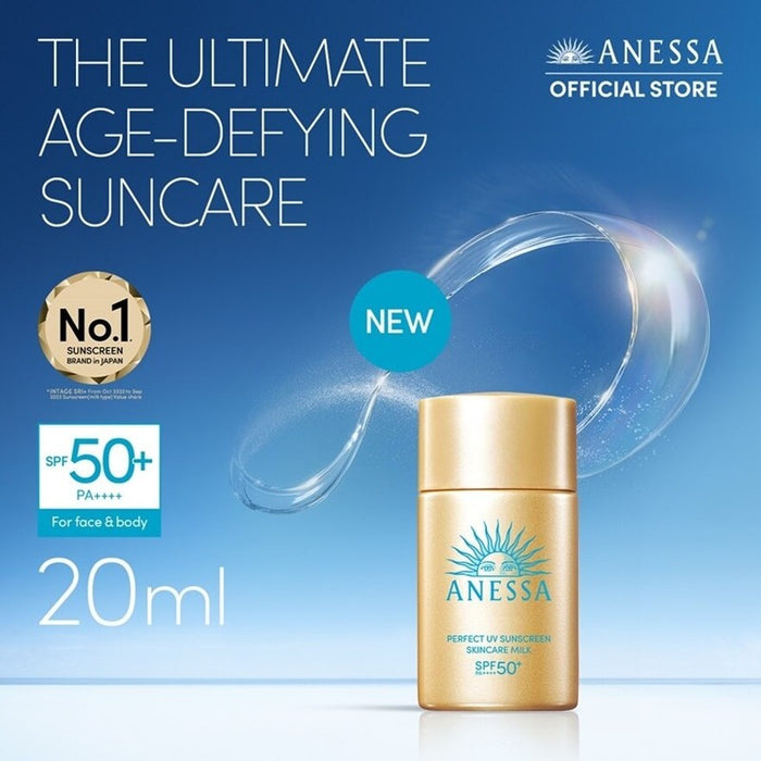 ANESSA Perfect UV Sunscreen Skincare Milk 20ml | Isetan KL Online Store
