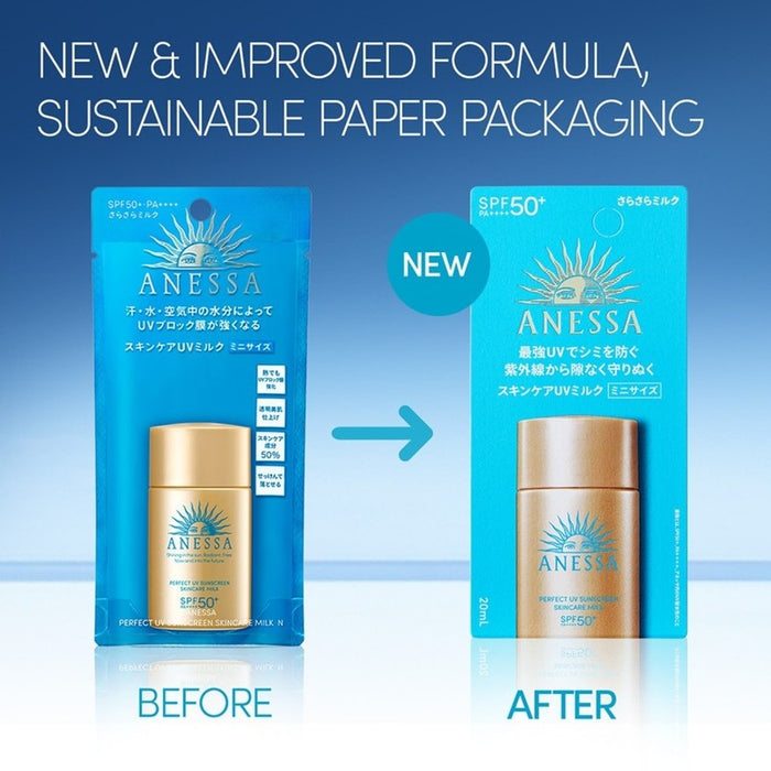 ANESSA Perfect UV Sunscreen Skincare Milk 20ml | Isetan KL Online Store