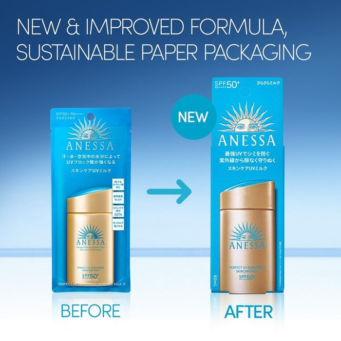ANESSA Perfect UV Sunscreen Skincare Milk 60ml | Isetan KL Online Store