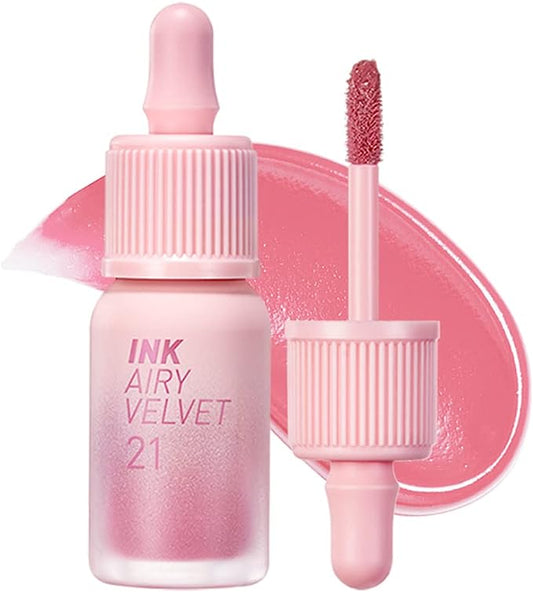 PeriPera Ink Airy Velvet 21 Fluffy Peach - Komiko Beauty