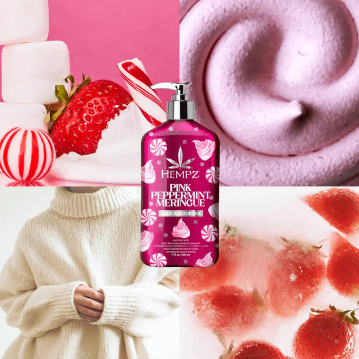 Pink Peppermint Meringue Body Moisturizer Hempz