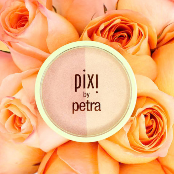 PIXI Beauty Blush Duo + Kaduki Peach Honey 0014 مجموعة احمر الخدود
