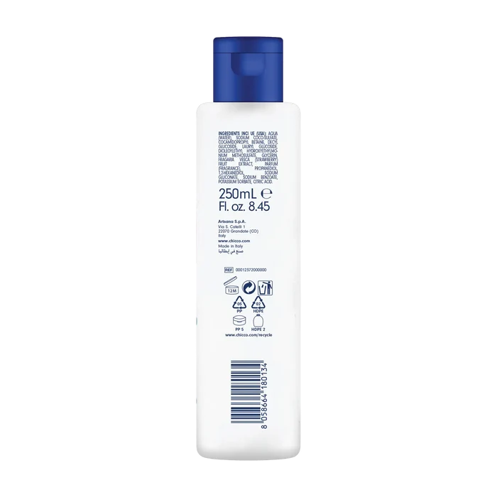 POP Strawberry 2 in 1 Comby Shampoo & Conditioner 250 ml (6 Years+)