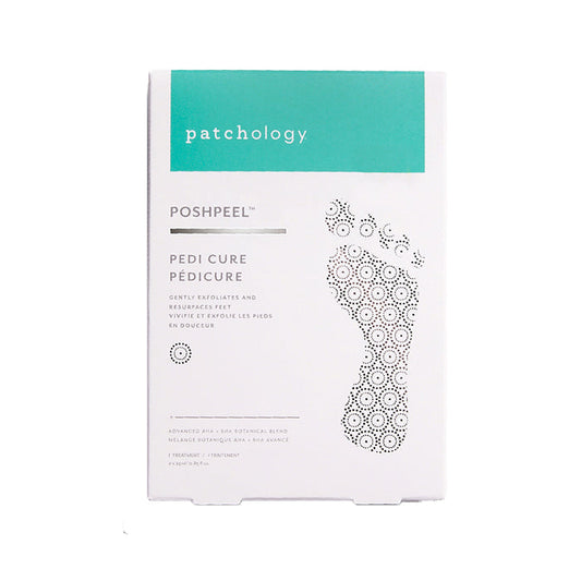 poshpeel at home exfoliating treatment deadskin cracked dry feet
