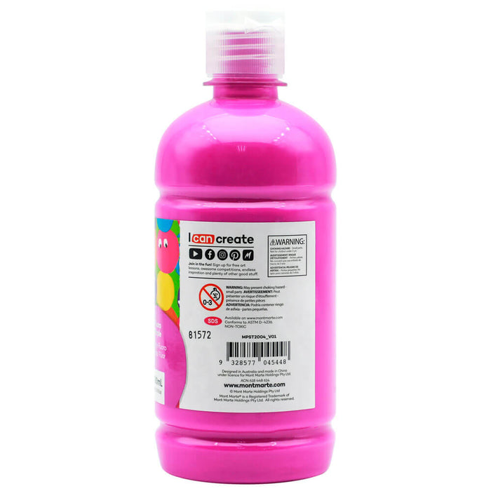 Poster Paint 500ml (16.91 US fl.oz) - Fluoro Purple