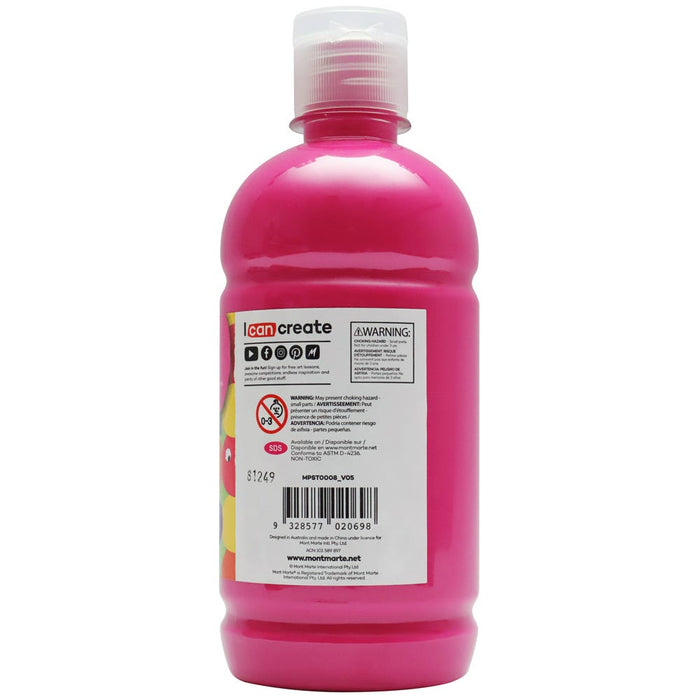 Poster Paint 500ml (16.91 US fl.oz) - Magenta