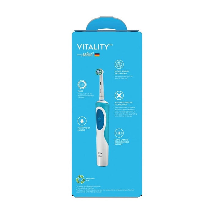 ORAL-B Power Toothbrush Vitality D12 Cross Action 1s | Isetan KL Online Store