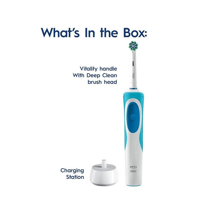 ORAL-B Power Toothbrush Vitality D12 Cross Action 1s | Isetan KL Online Store