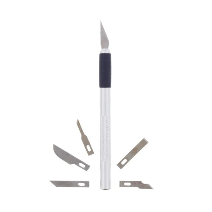 Precision scalpel for making soles - 6 pieces