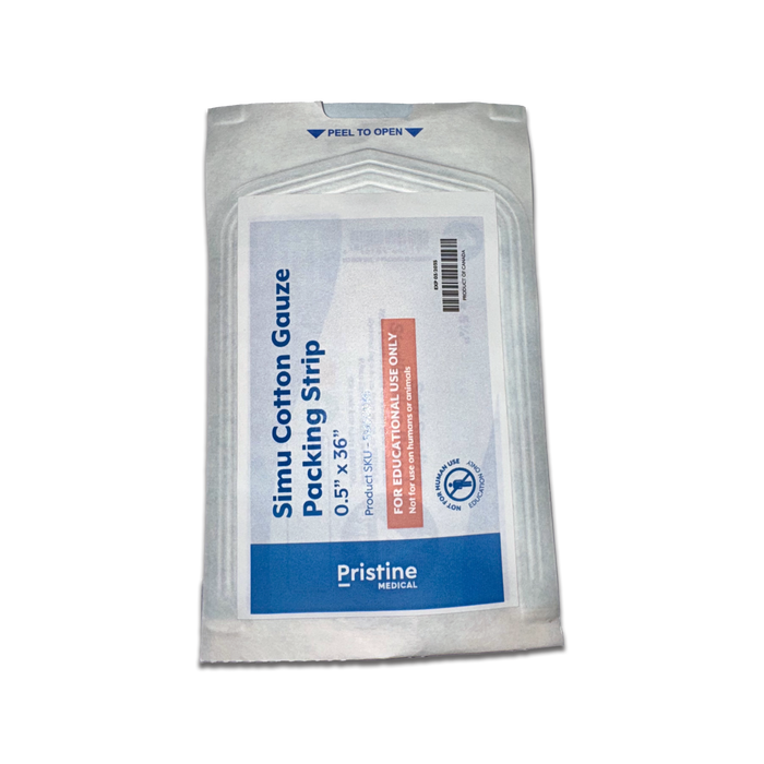 Pristine Medical Packing Gauze, 0.5" x 36"