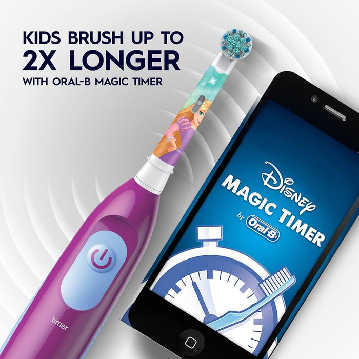 ORAL-B Pro Battery Kids Toothbrush Princess 1s | Isetan KL Online Store