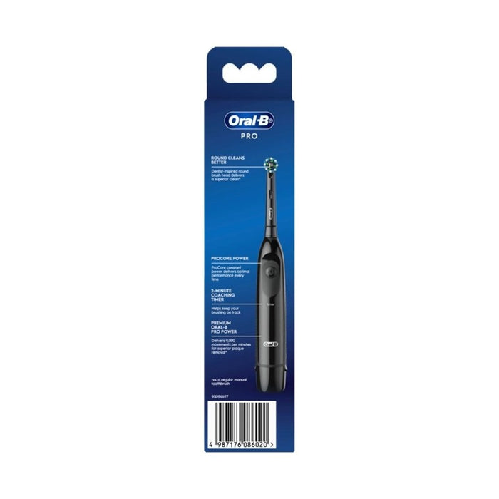 ORAL-B Pro Battery Toothbrush Cross Action Black | Isetan KL Online Store