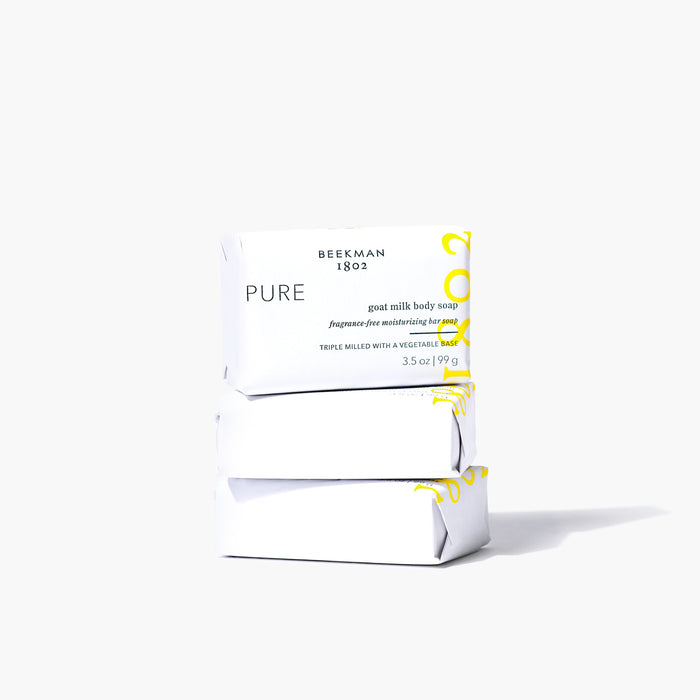 Pure 3-Pack Palm-Sized Bar Soap Set
