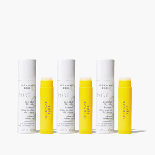 Pure Goat Milk 3-Pack Of Lip Balms