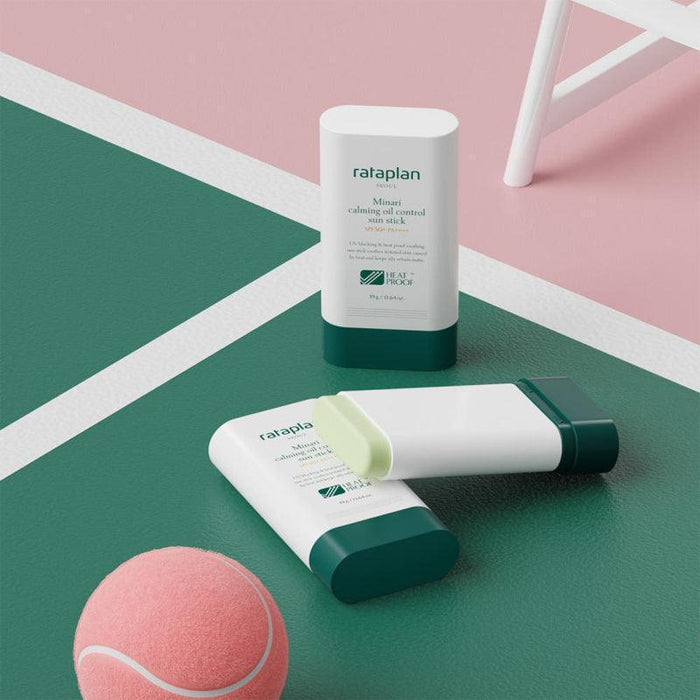 [rataplan] Minari Calming Oil Control Sun Stick SPF 50+ PA++++ 19g - Ballagrio