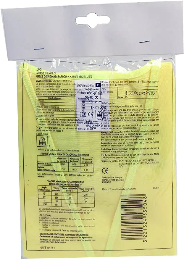 Reflective Safety Vest - Cartec