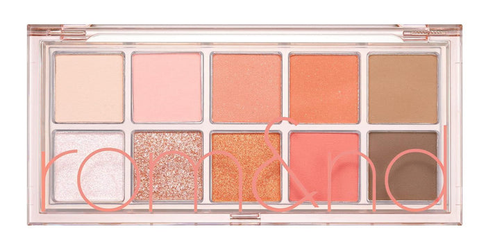 ROMAND Better Than Palette 6g Energetic bright 08 Peach Dahlia Garden - Komiko Beauty