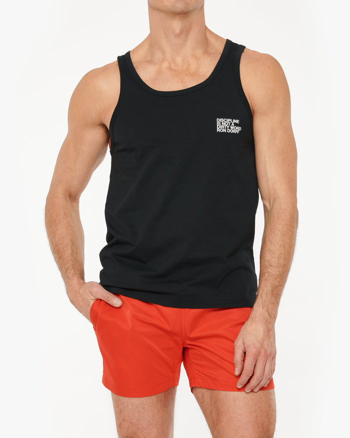 RON DORFF DISCIPLINE SMALL PRINT TANK TOP