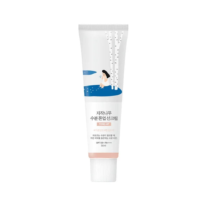 [ROUND LAB] Birch Juice Moisturizing Tone-Up Sun Cream SPF 50+ PA++++ 50ml - Ballagrio