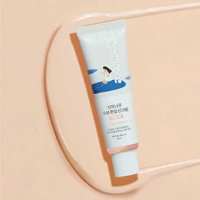 [ROUND LAB] Birch Juice Moisturizing Tone-Up Sun Cream SPF 50+ PA++++ 50ml - Ballagrio