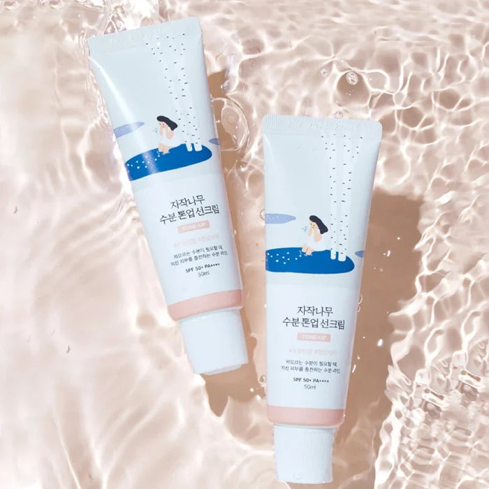[ROUND LAB] Birch Juice Moisturizing Tone-Up Sun Cream SPF 50+ PA++++ 50ml - Ballagrio