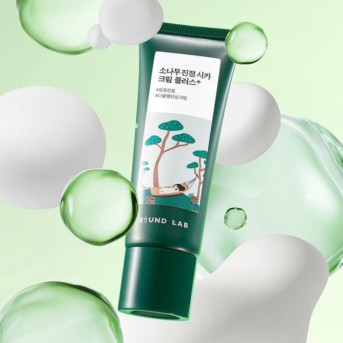 [ROUND LAB] Pine Tree Calming Cica Cream Plus 60ml - Ballagrio