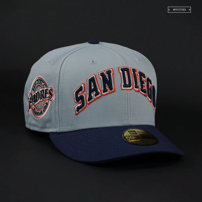 SAN DIEGO PADRES BASEBALL CLUB 1998 ROAD JERSEY INSPIRED NEW ERA FITTED CAP