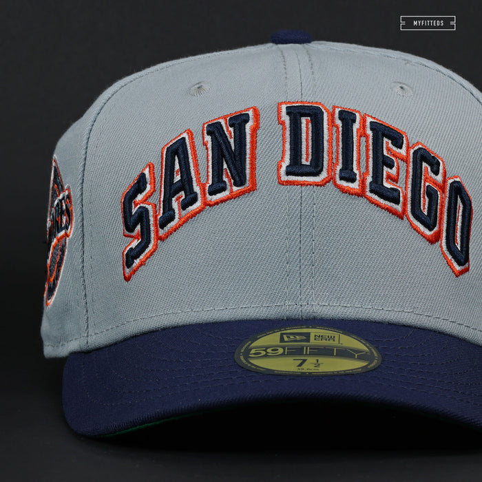SAN DIEGO PADRES BASEBALL CLUB 1998 ROAD JERSEY INSPIRED NEW ERA FITTED CAP