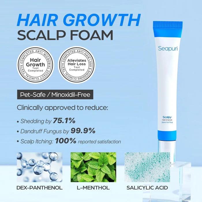 Seapuri Scalpy Hair Serum 20ml | GlamTouch UK