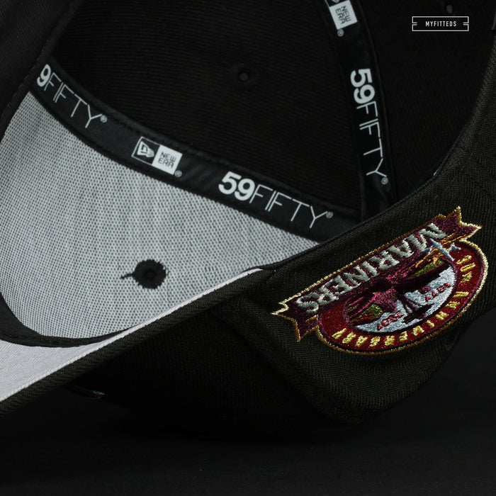 SEATTLE MARINERS 30TH ANNIVERSARY 1962 SEATTLE WORLD'S FAIR NEW ERA FITTED CAP
