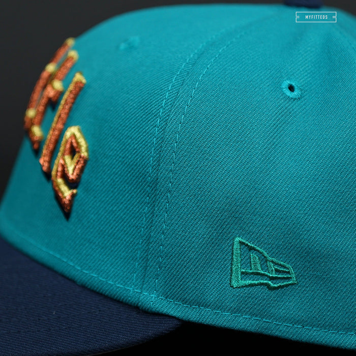 SEATTLE MARINERS PNW CITY CONNECT TO TEAM COLOR NEW ERA FITTED CAP