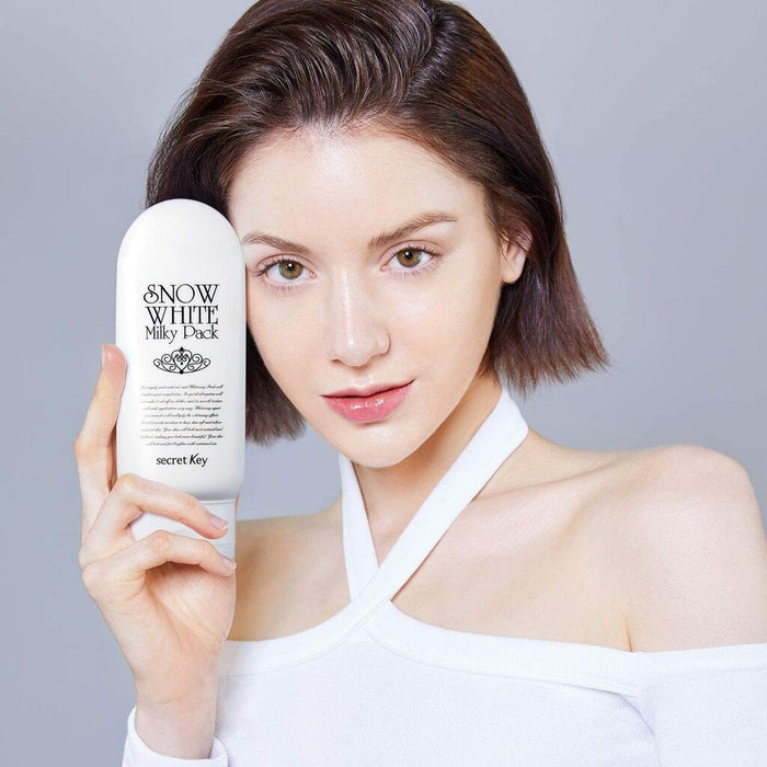 SECRET KEY Snow White Milky Pack كريم تفتيح لون البشرة