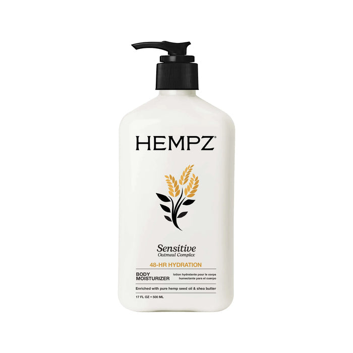 Hempz Sensitive Skin Moisturizing Body Lotion with Exclusive Calming Oatmeal Complex