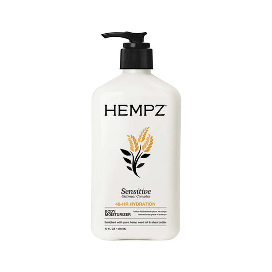Hempz Sensitive Skin Moisturizing Body Lotion with Exclusive Calming Oatmeal Complex