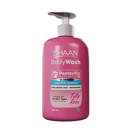 Shaan Body Wash Tulip Rose 480ml