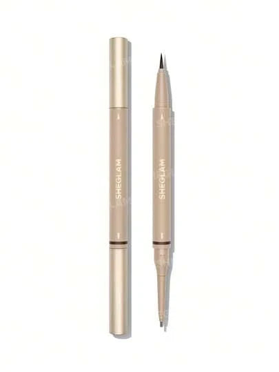 Sheglam Brows On Demand 2-In-1 Brow Pencil - Chocolate