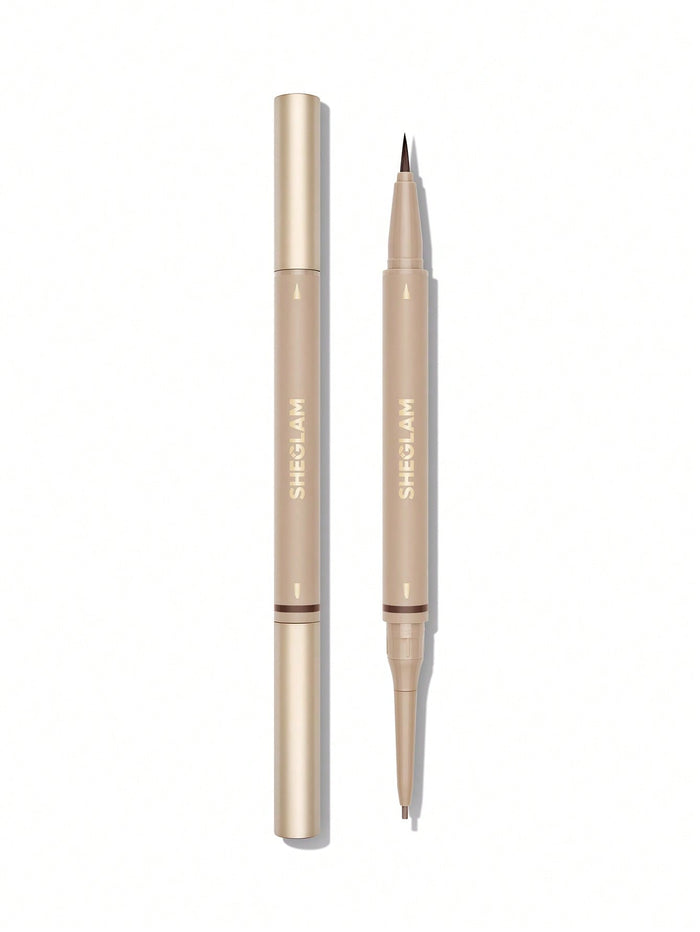 Sheglam Brows On Demand 2-In-1 Brow Pencil - Auburn