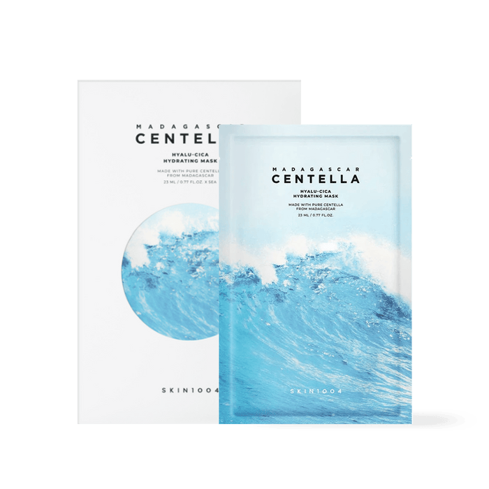 Skin1004 Madagascar Centella Hyalu - Cica Hydrating Mask - 2 Size - Komiko Beauty