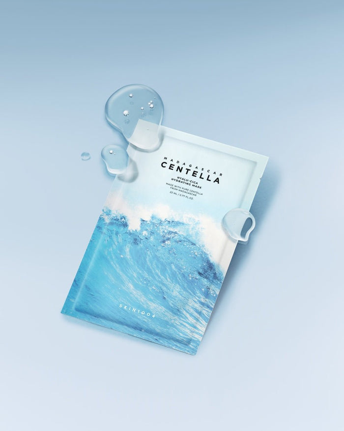 Skin1004 Madagascar Centella Hyalu - Cica Hydrating Mask 23ml 5ea - Komiko Beauty