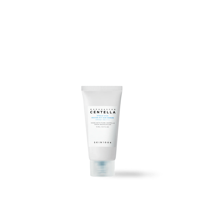 Skin1004 Madagascar Centella Hyalu - Cica Water - Fit Sun Serum - 3 Size - Komiko Beauty