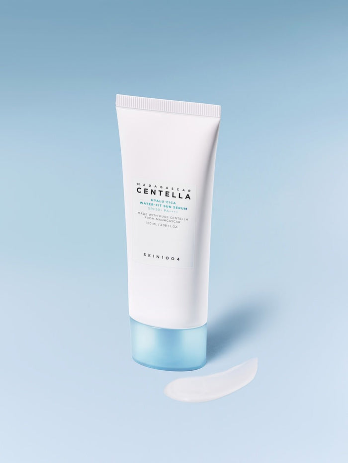 Skin1004 Madagascar Centella Hyalu - Cica Water - Fit Sun Serum 100ml - Komiko Beauty